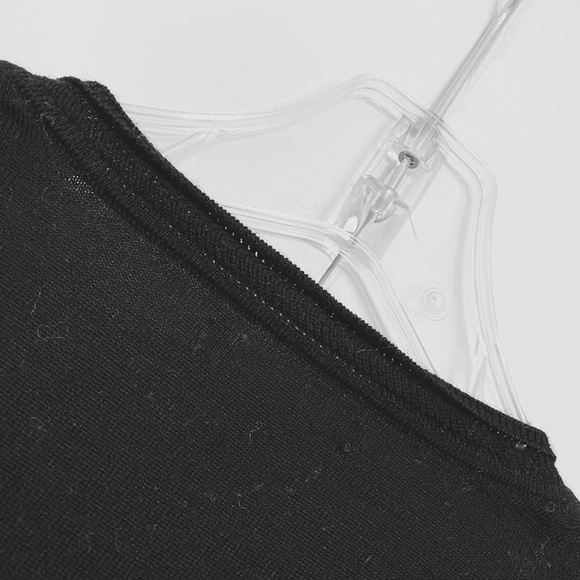 Banana Republic I Merino Pointelle Cardigan I Black I 2017 - Picture 13 of 16